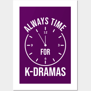 Always time for K-Dramas!  Clock Posters and Art